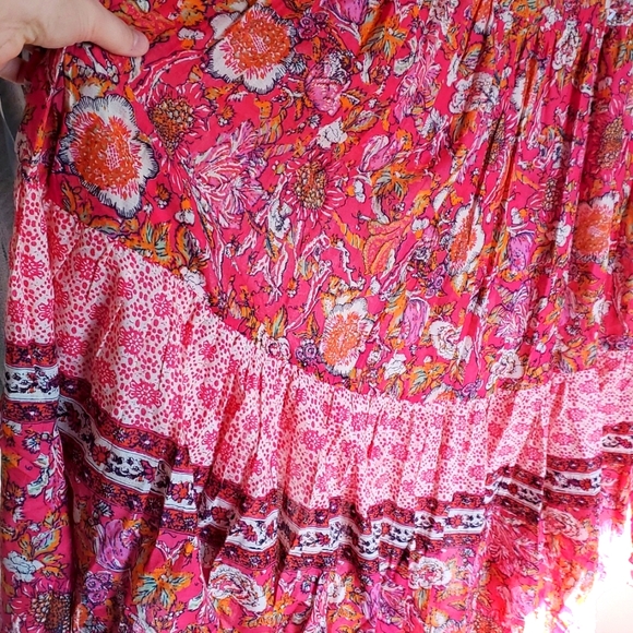 NWT Free People Real Love Boho Maxi dress size small - Picture 5 of 7